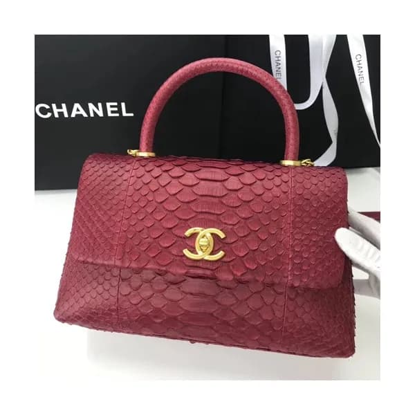 Chanel 2019 Chain Handle Shoulder Bag,29CM - 샤넬 20… - 1