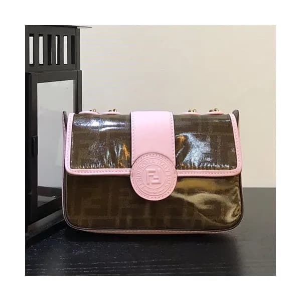 Fendi 2019 Chain Shoulder Cross Bag ,18CM - 펜디 201… - 1