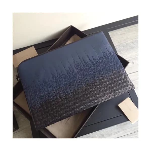 Bottega Veneta 2019 Leather Clutch Bag,34cm - 보테가 … - 1