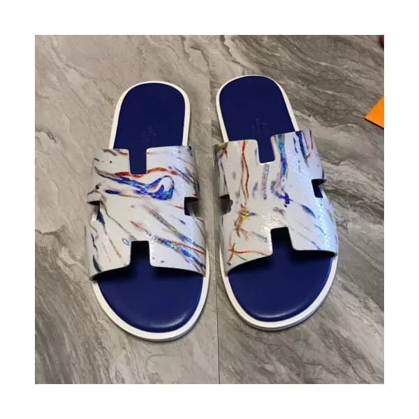 Hermes 2019 Mens Classic Oasis Leather Sandal - 에르… - 1