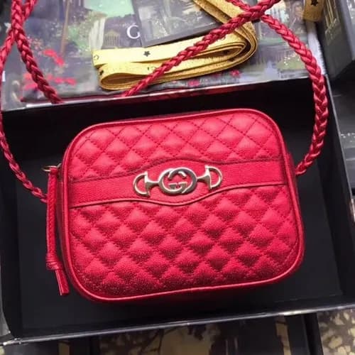 Gucci 2019 Laminated Leather Women Shoulder Bag ,1… - 1