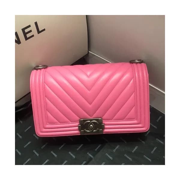 Chanel 2019 Leboy Chain Shoulder Bag,25CM - 샤넬 201… - 1