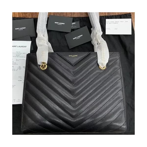 Saint Laurent 2019 Tribeca Women Shoulder Shopper … - 1
