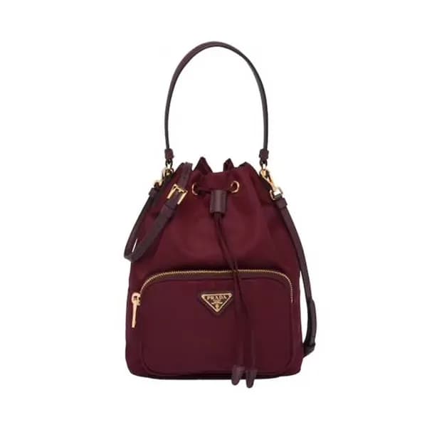 Prada 2019 Women Nylon Bucket Tote Shoulder Bag ,2… - 1