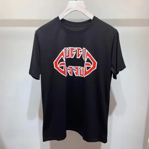 Gucci 2019 Mm/Wm Wolf Logo Cotton Short Sleeved Cl… - 1