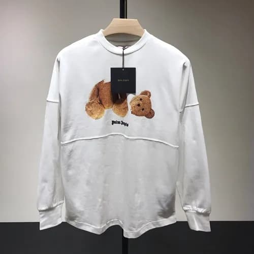 Palm Angels 2019 Mens Logo Cotton Hood Tee - 팜 엔… - 1