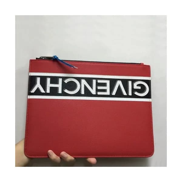 Givenchy 2019 Leather Clutch Bag,30cm - 지방시 2019 레… - 1