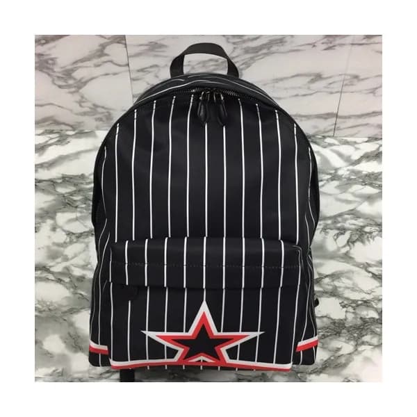 Givenchy 2019 Canvas & Leather Back Pack,41cm - 지방… - 1