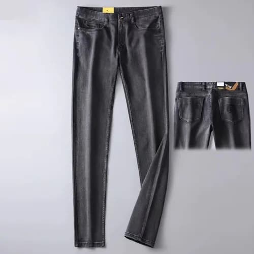 Fendi 2019 Mens Classic Slim Fit Denim Pants - 펜디 … - 1