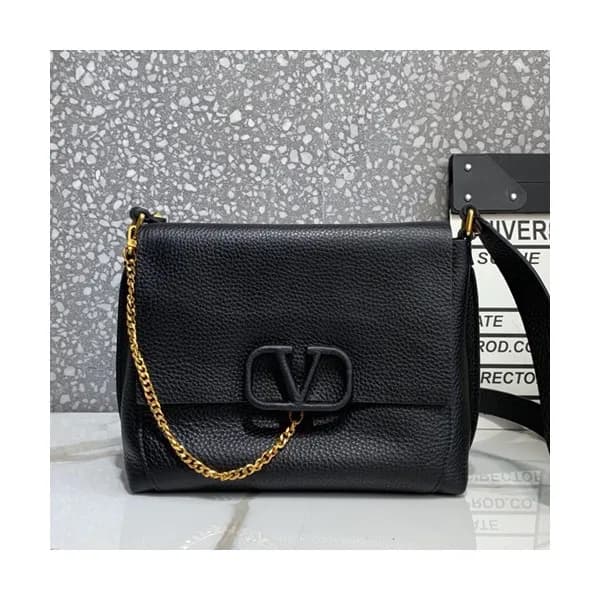 Valentino 2019 Leather Vsling Small Shoudler Bag,2… - 1