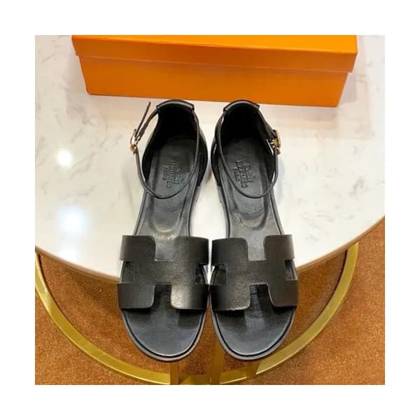 Hermes 2019 Ladies Leather Sandal - 에르메스 2019 여성용… - 1
