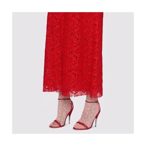 Gucci 2019 Ladies Leather High Heel Sandal - 구찌 20… - 1