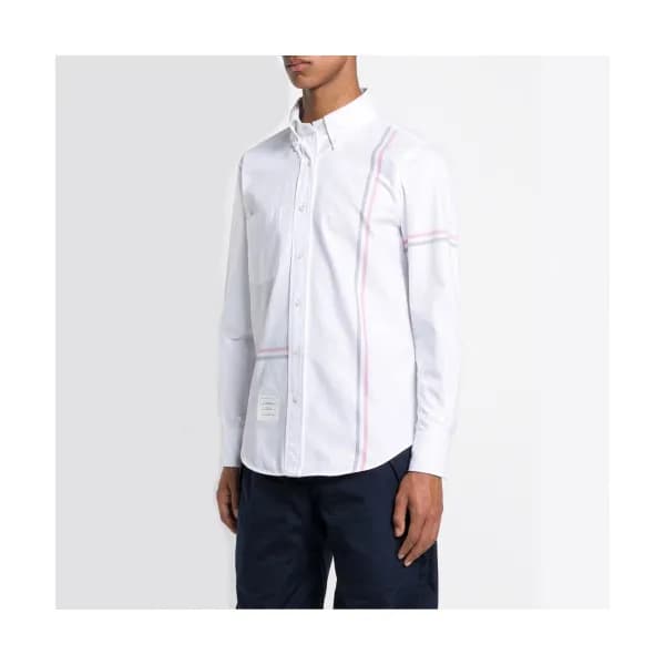 Thom Browne 2019 Mens Strap Cotton Tshirt - 톰브라운 2… - 1