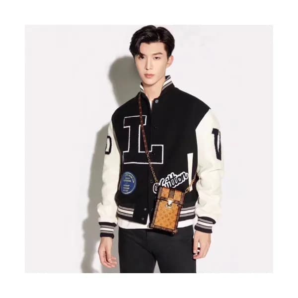 Louis vuitton 2019 Mens Logo Casual Cashmere Jacke… - 1