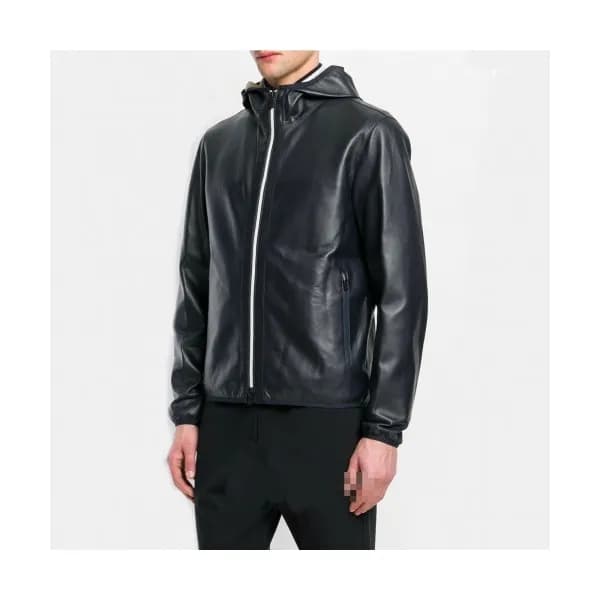 Ermenegildo Zegna 2019 Mens Business Leather Jacke… - 1