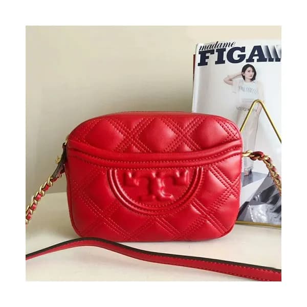 Tory Burch 2019 Leather Camera Shoulder Bag,20cm -… - 1