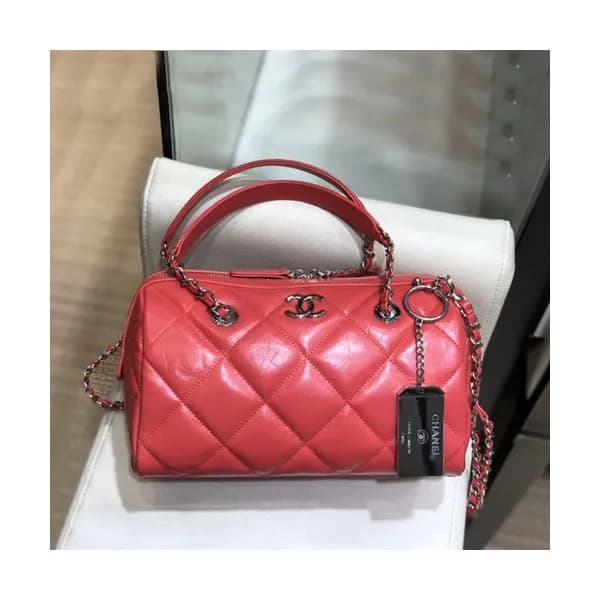 Chanel 2019 Woman Leather Tote Shoulder Bag 27CM -… - 1