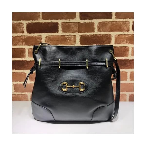 Gucci 2019 Horsebit Leather Shoulder Bag,38CM - 구찌… - 1