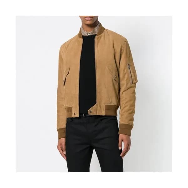 [1:1]Saint Laurent 2020 Mens Classic Leather Jacke… - 1