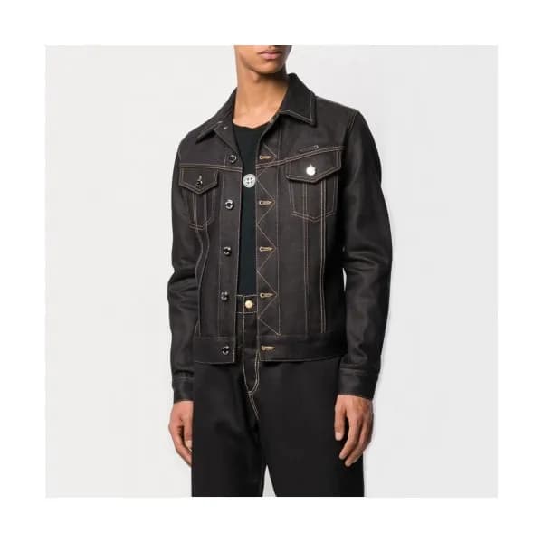 [프라다]Prada 2020 Mens Logo Casual Leather Jackets -… - 1