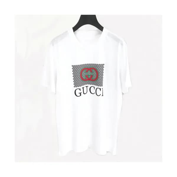 [매장판]Gucci 2020 Mm/Wm Logo Cotton Short Sleeved Ts… - 1