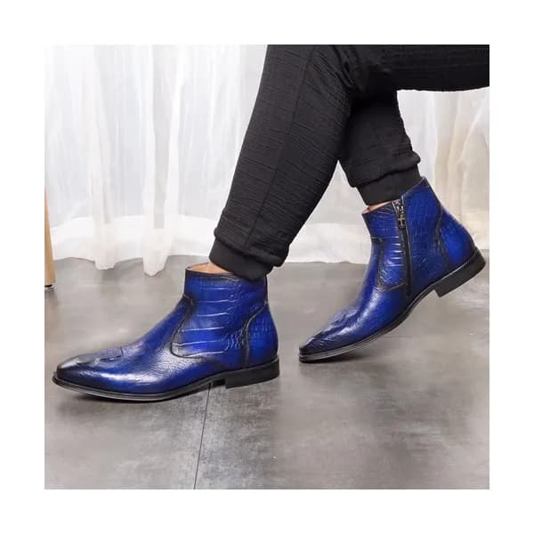 Ferragamo 2020 Mens Leather Boots - 페라가모 2020 남성용 … - 1