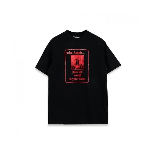[팜 엔젤스]Palm Angels 2020 Mm/Wm Logo Cotton Short Sl… - 1