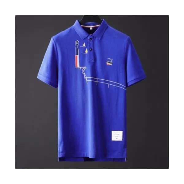 [톰브라운]Thom Browne 2020 Mens Casual Cotton Short Sl… - 1