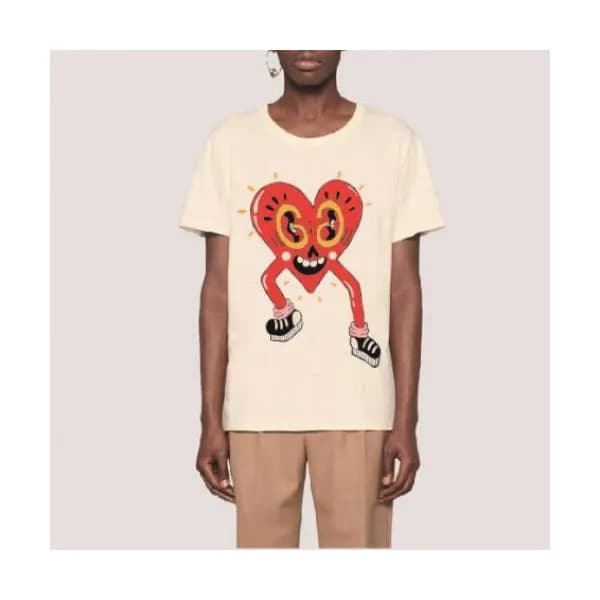[매장판]Gucci 2020 Mm/Wm Logo Cotton Short Sleeved Ts… - 1