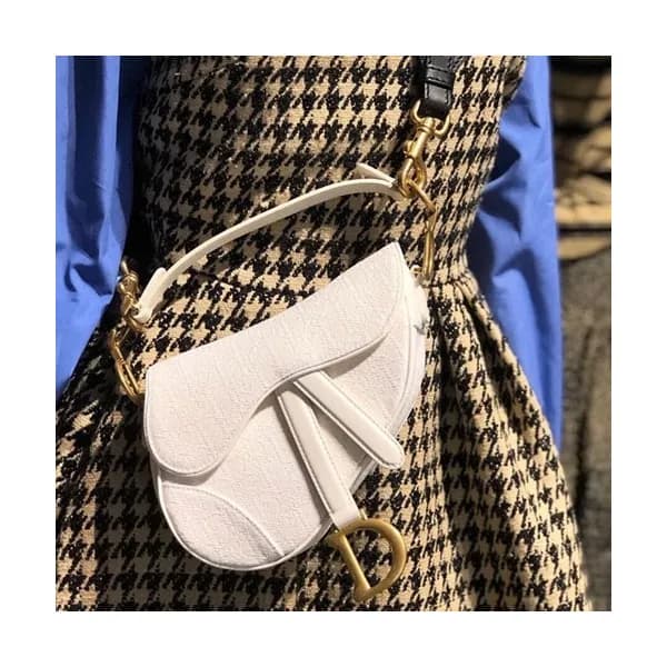 Dior 2020 Oblique Saddle Shoulder Bag,21CM - 디올 20… - 1