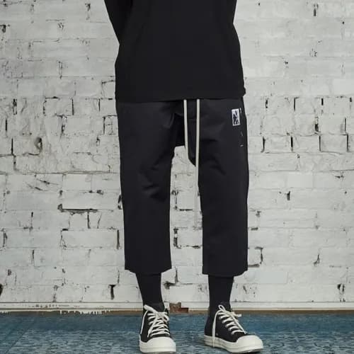 Rick Owens 2020 Mens Logo Casual Half Pants - 릭오웬스… - 1