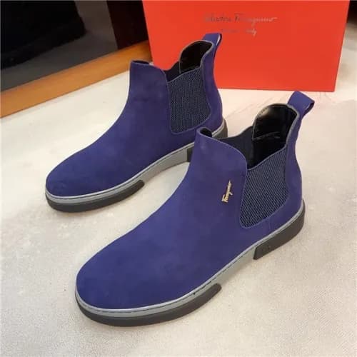 Salvatore Ferragamo 2020 Men's Leather Sneaker… - 1