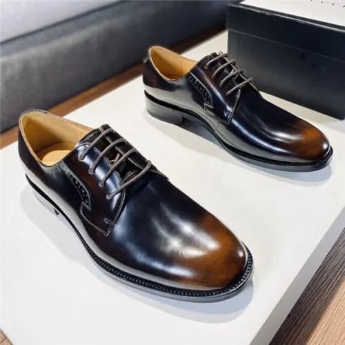 Gucci 2020 Men's Leather Oxford Shoes - 구찌 202… - 1
