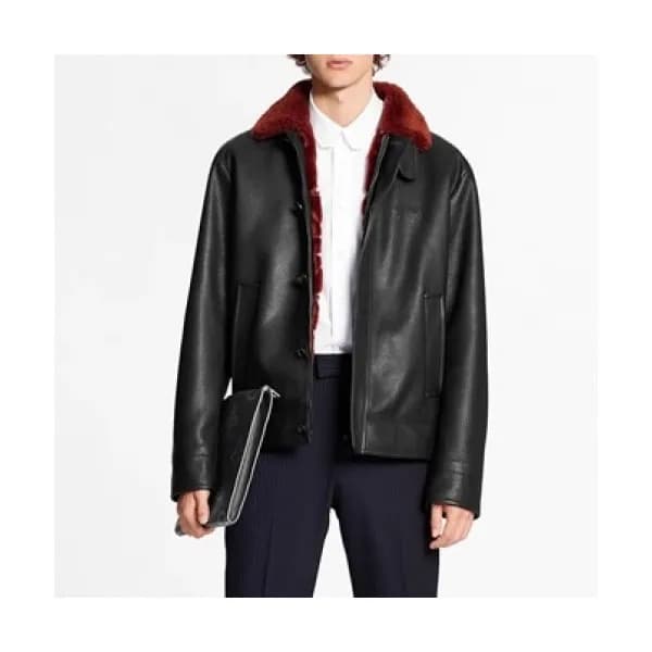 [루이비통]Louis vuitton 2020 Mens Logo Leather Jackets… - 1