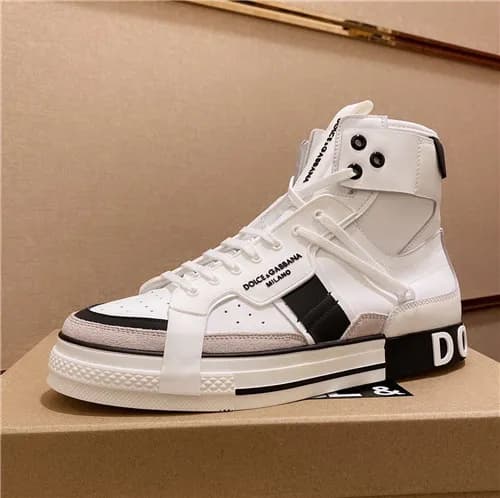 Dolce&Gabbana 2021 Men's Leather Sneakers - 돌체… - 1