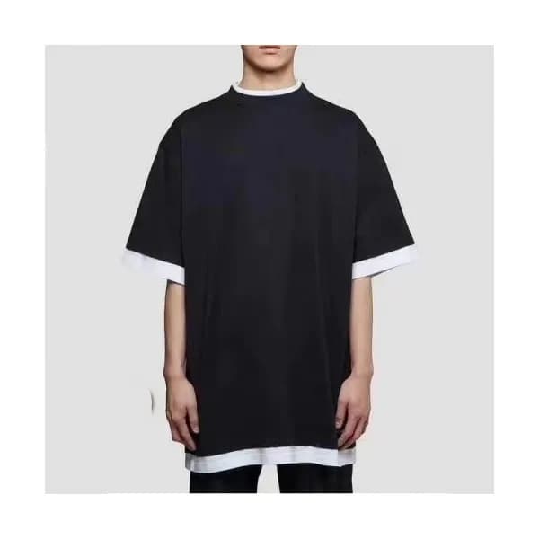 [발렌시아가]Balenciaga 2021 Mm/Wm Logo Cotton Short Sle… - 1