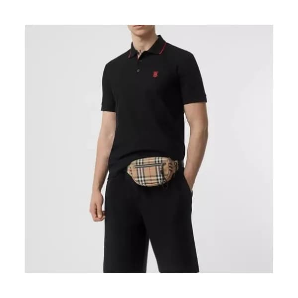[버버리]Burberry 2021 Mens Logo Cotton Short Sleeved … - 1