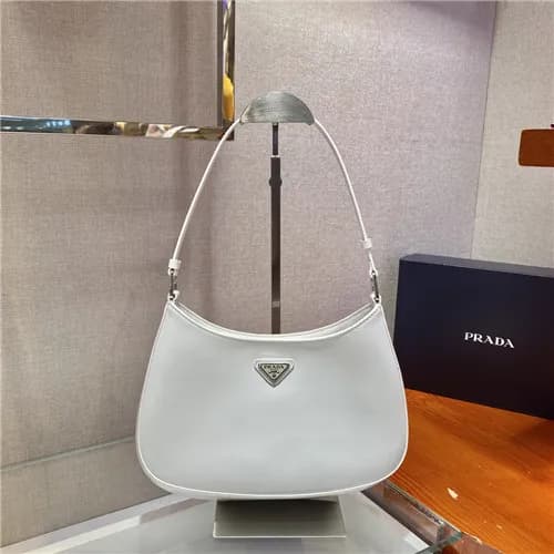 [매력터지는]Prada 2021 Women's Leather Hobo Bag,26.… - 1