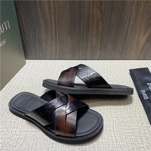 Berluti 2021 Men's Leather Mule,BERTS0252 - 벨루… - 1