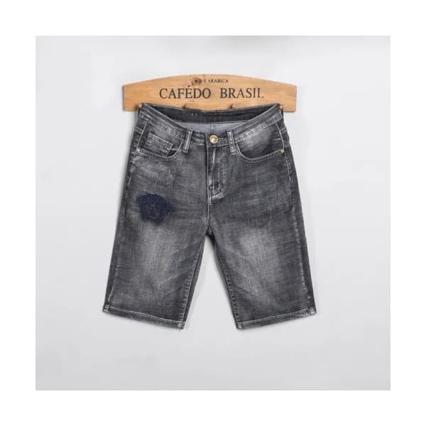 Versace Mens Medusa Logo Casual Half Pants Black … - 1
