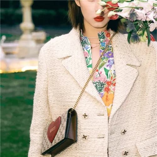 [러블리]Gucci 2021 Women's LOVE Leather Shoulder … - 1
