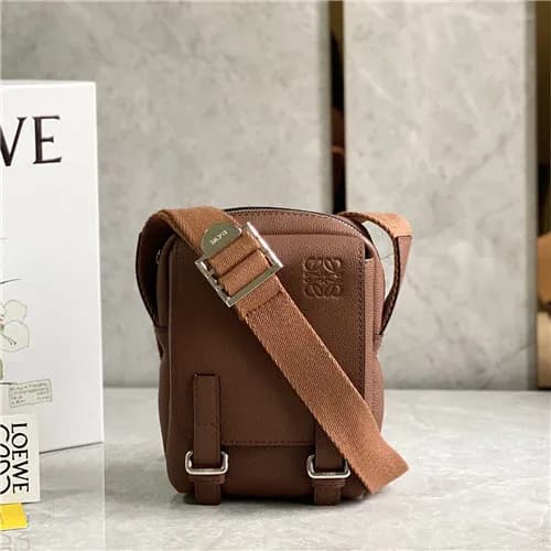 [로에베]Loewe 2021 Men's Leather Shoulder Bag,22c… - 1