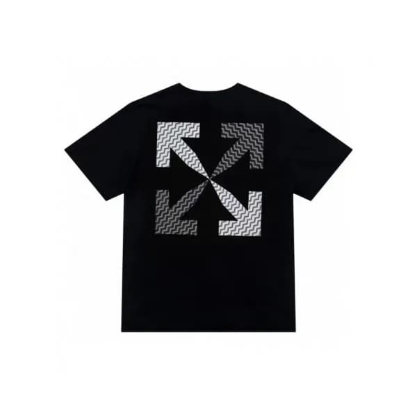 Off-white Mm/Wm Printing Logo Crew - neck Cotton … - 1