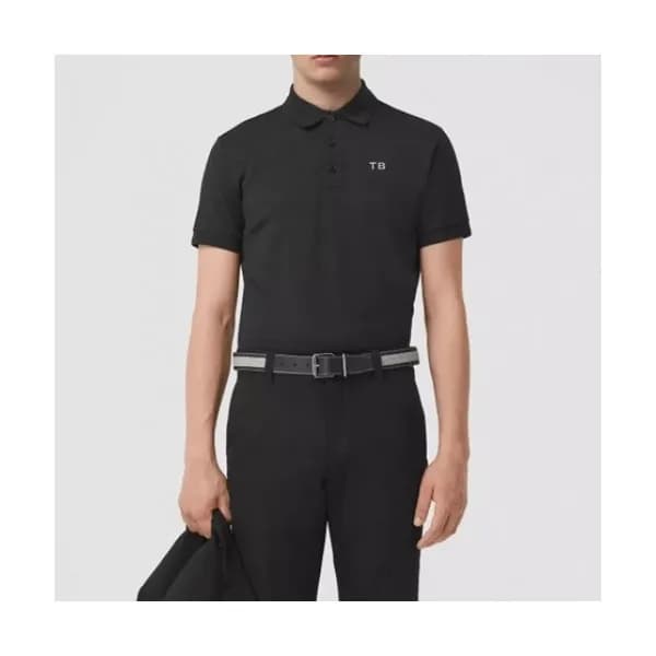 Burberry Mens Logo Cotton Short Sleeved Tshirts B… - 1