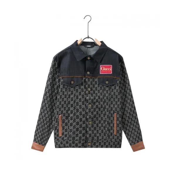 Gucci Mens Logo Casual Jackets Black - 구찌 2021 남성… - 1