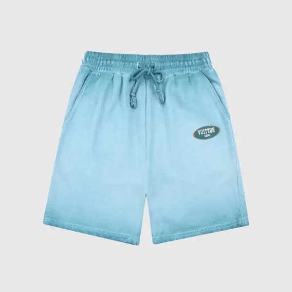 루이비통 남성 블루 반바지 - Mens Blue Half-pants - lou04001x - 1