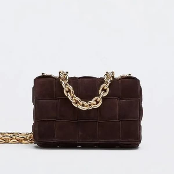 보테가베네타 여성용 브라운 카세트백 - Womens Brown Cassette Bag - … - 1