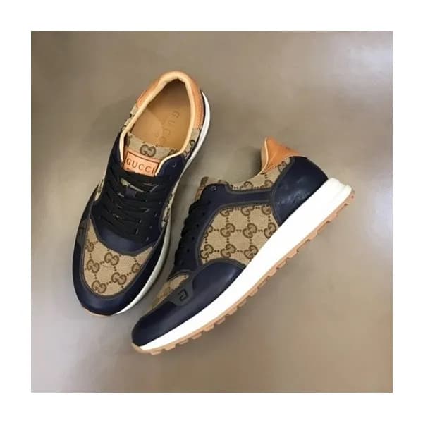 구찌 남성 클래식 블랙 스니커즈- Mens Black Sneakers - guc05084X - 1