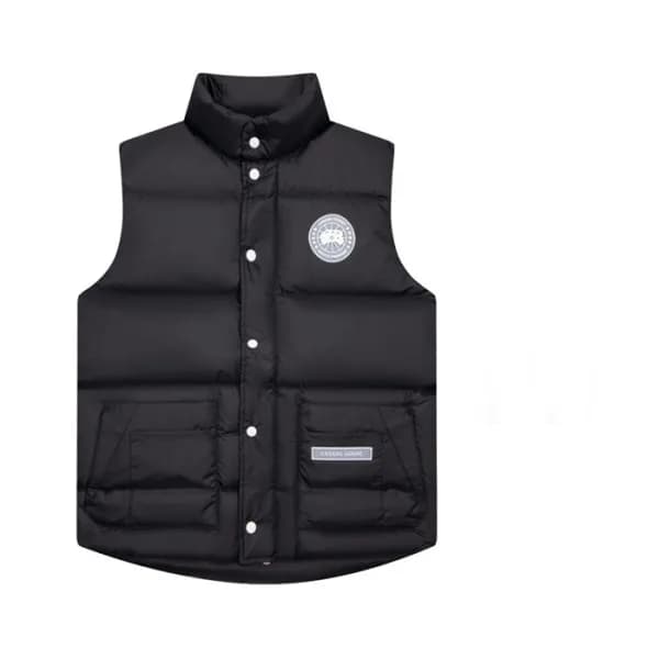 캐나다구스 남/녀 블랙 다운 베스트 - CanadaGoose Unisex Black Ves… - 1
