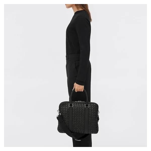 보테가베네타 남/녀 블랙 서류가방 - Bottega Veneta Unisex Black T… - 1
